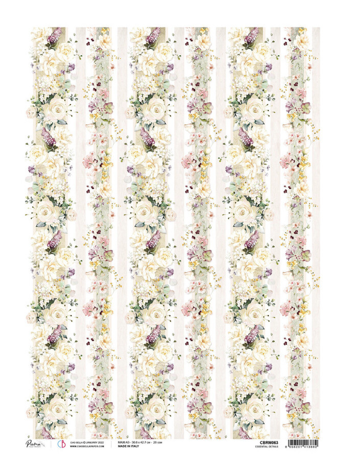 A3 Piuma Rice Paper Blooming Essential Details