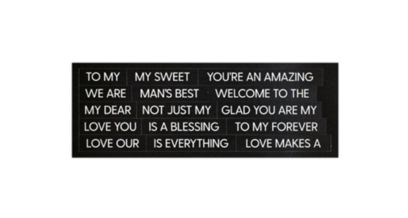 Stichable Cards Diecut Sheets Subsentiments Friends-n-Family