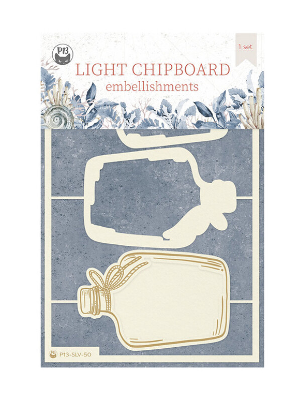 Sea La Vie Chipboard Embellishments 05 6pcs