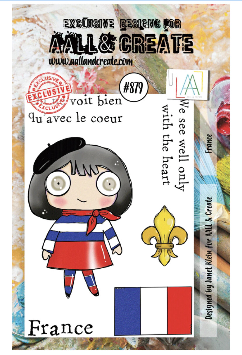 France Exculsive Clear Stamp Set #879