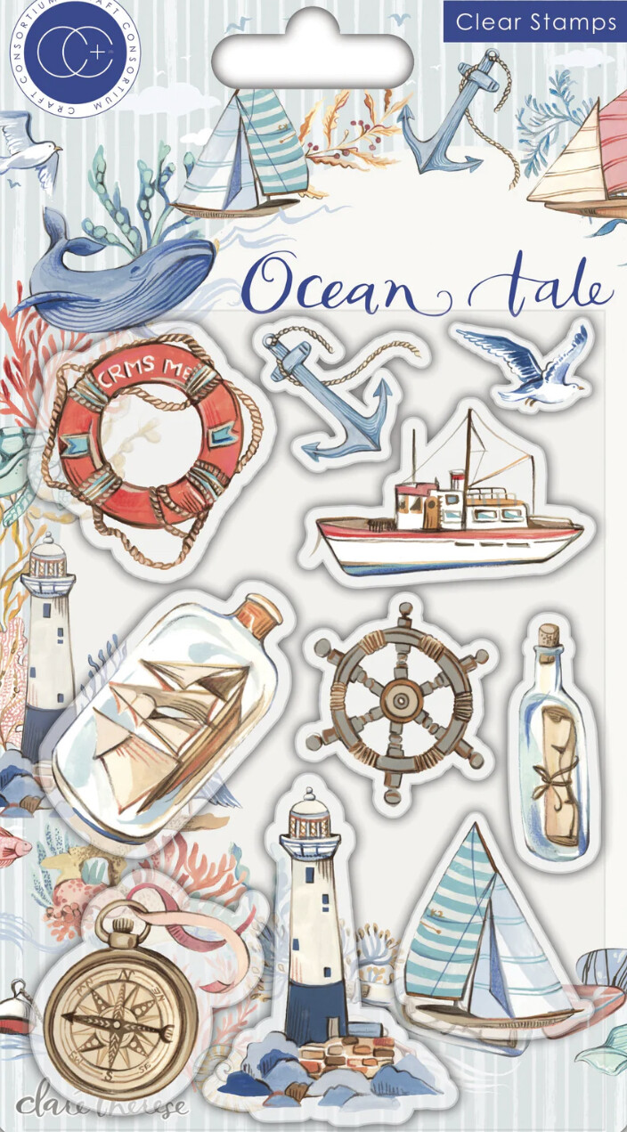Ocean Tale Clear Stamp Set - Adventure