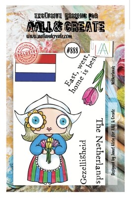 Netherlands Exclusive Clear Stamp #888
