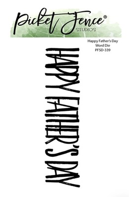 Happy Father&#39;s Day Cutting Die 3 Pcs