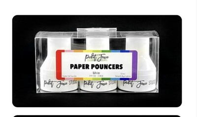 Paper Pouncers 3 Pk White