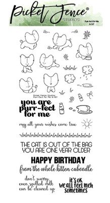 Purr-fect For Me Clear Stamp