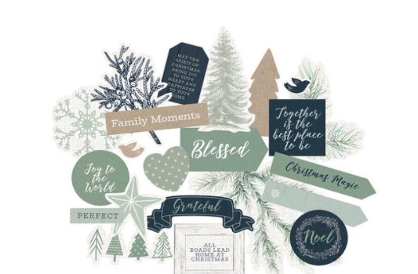 Mint And Mistletoe Ephemera