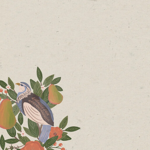 A Christmas Tale 12x12 Single Sheet Partridge
