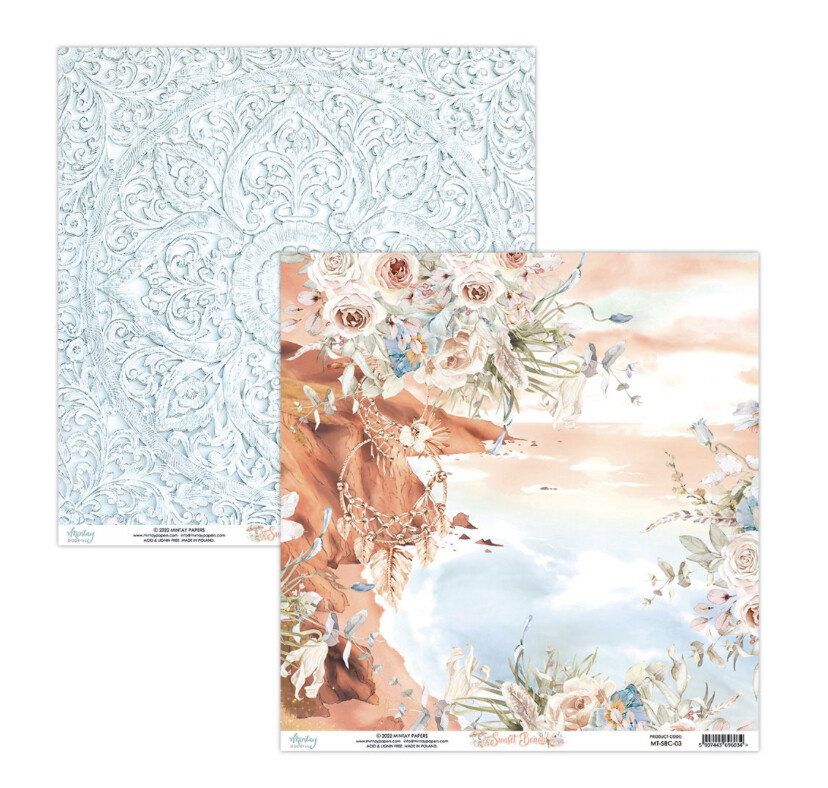 Sunset Beach 12x12 Patterned Paper 03
