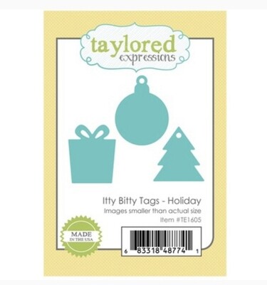 Itty Bitty Tags - Holiday Die