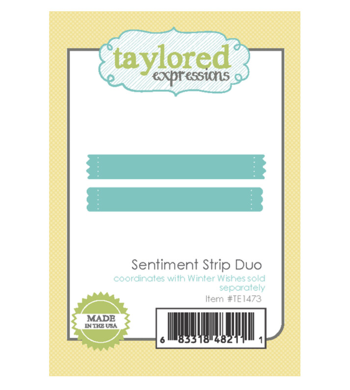 Sentiment Strip Duo 2pcs