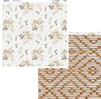 12x12 Earthy Delights Patterned Paper 01