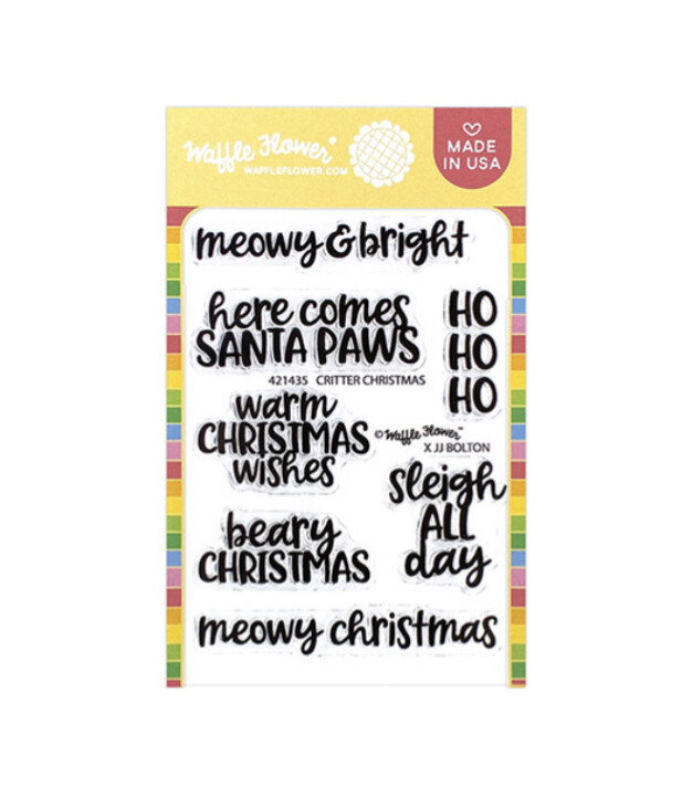 Clear Stamp- Critter Christmas