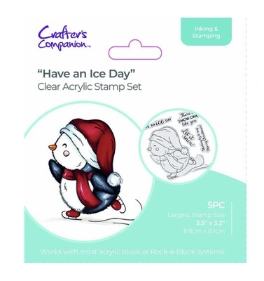 Clear Stamp- Have And Ice Day