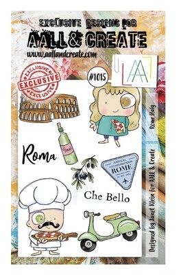 Clear Stamp- Rome Italy #1015