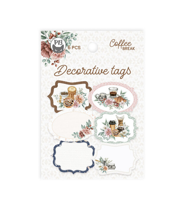 Tag Set - Coffee Break 04 6pcs