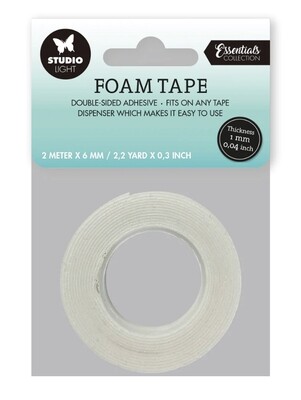 Double Sided Foam Tape 1mm NR02