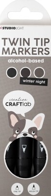 CCL Alcohol Marker Winter Night Essentials 3pc NR08