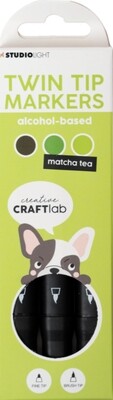 CCL Alcohol Marker Matcha Tea Essentials 3pc NR10