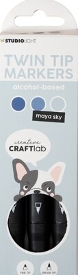 CCL Alcohol Markers Maya Sky Essentials 3pc NR11