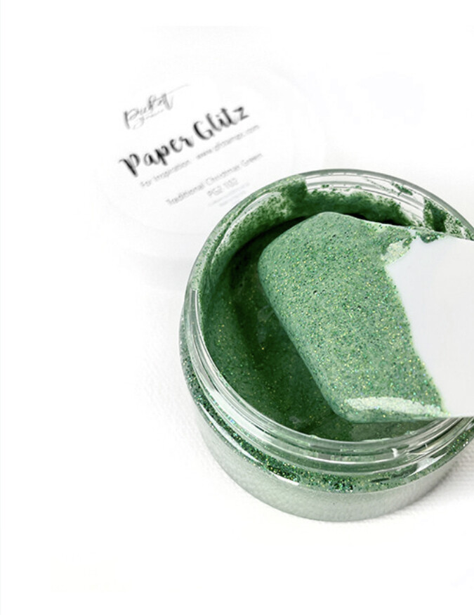 Paper Glitz Traditional Christmas Green