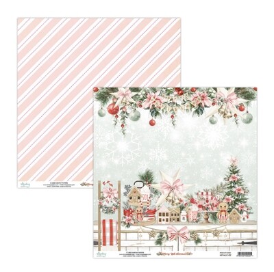 Merry Little Christmas 12x12 Patterned Pattern 02