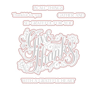 Give Thanks - Honey Cuts Die