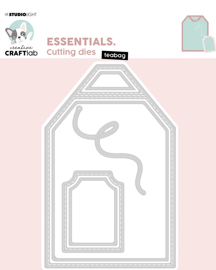CCL Cutting Die Teabag Essentials 6 Pcs