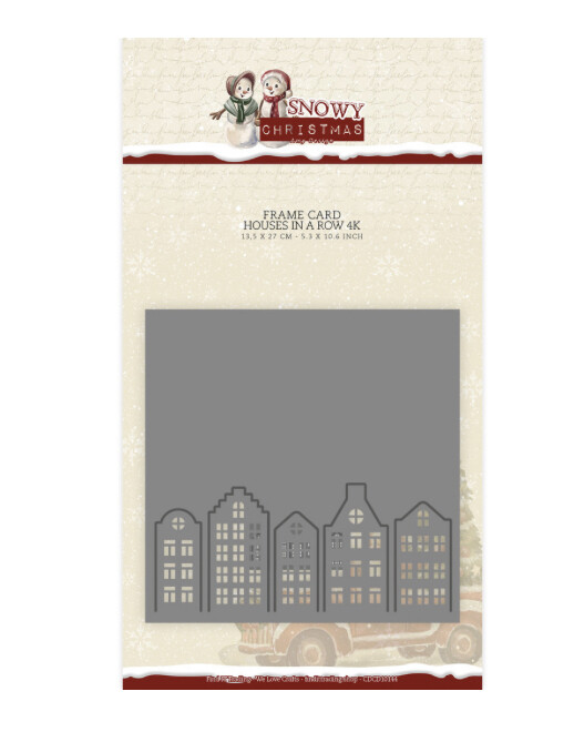 Card Deco Essentials- Houses In A Row 4K-  Die