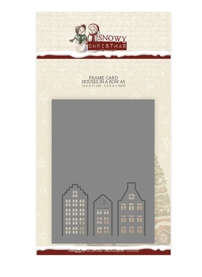 Card Deco Essentials- Houses In A Row A5-  Die