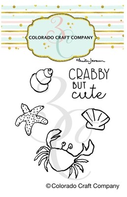 Crabby- Mini Stamp