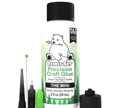 Bearly Art Precision Craft Glue- The Mini