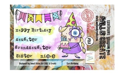 Birthday Girl Clear Stamp #964