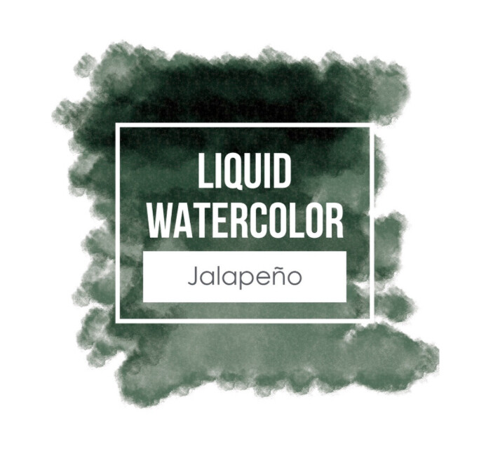 Liquid Watercolour - Jalapeno