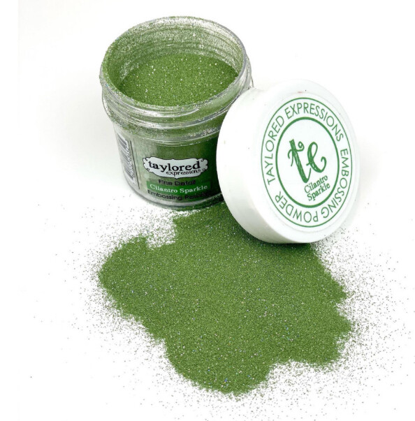 Embossing Powder - Cilantro Sparkle