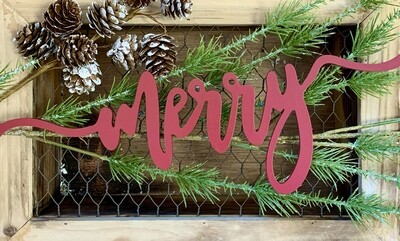 Merry Painted Wood