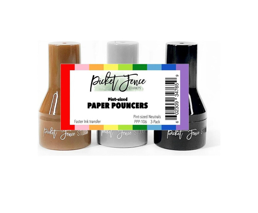 Pint Sized Paper Pouncers Neutrals 3pk