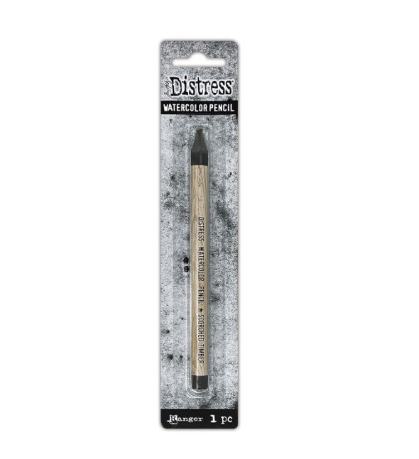 Distress Watercolor Pencil - Scorched Timber
