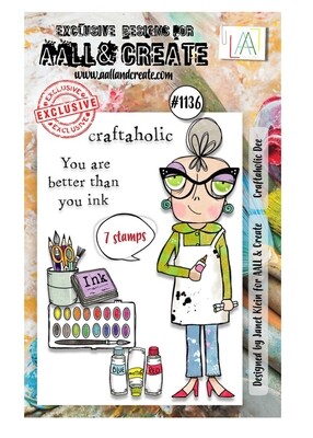 Craftaholic Dee Clear Stamp #1136