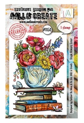 Fresh Flowers Lover Clear Stamp #1150