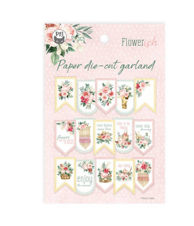 Flowerish - Die Cut Garland (15pcs)