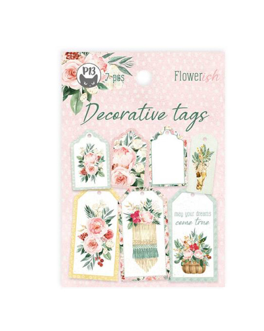 Flowerish - Tag Set 03 (7pcs)