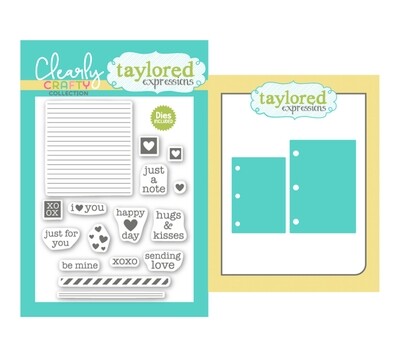 Taylored Expressions - Love Letters - Stamp And Die Combo