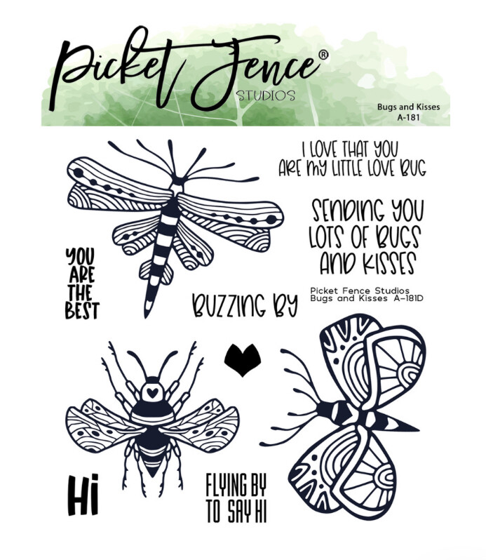 Bugs And Kisses Clear Stamp