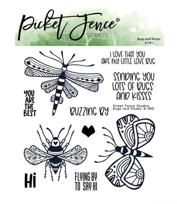 Bugs And Kisses Clear Stamp