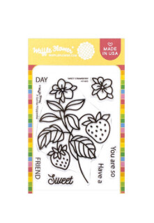 Sweet Strawberry Clear Stamp