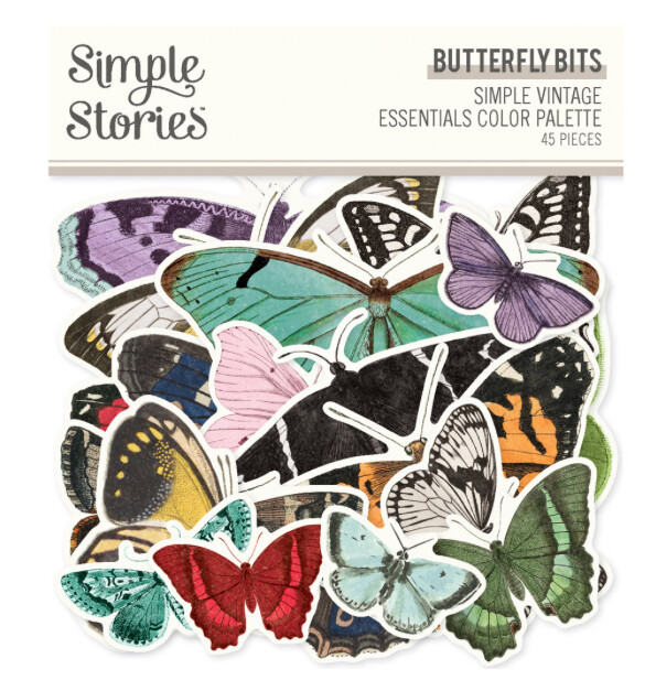 Butterfly Bits &amp; Pieces Simple Vintage Essentials Colour Palette