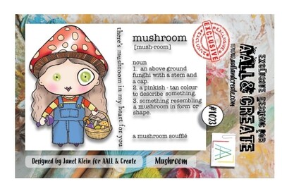 Mushroom Clear Stamp Set #1023
