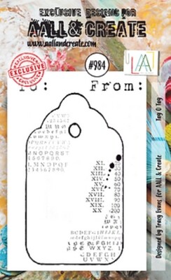 Tag O Tag Clear Stamp Set #984