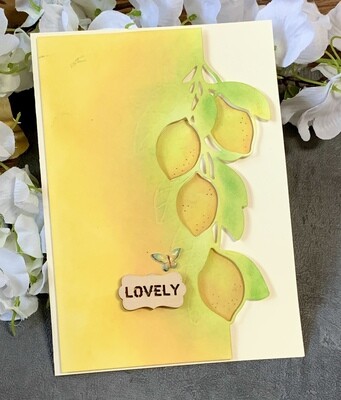 Crafters Companion Lemon Vine Card 1:00-3:00pm