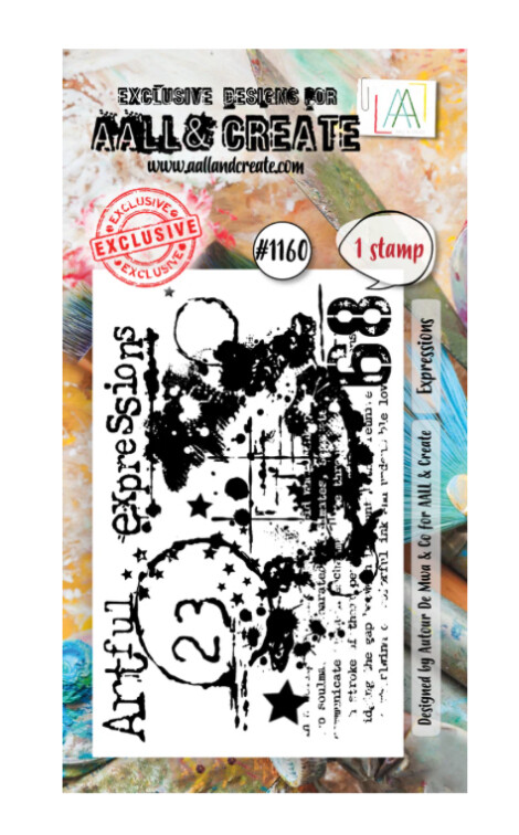 Expressions #1160 - Clear Stamp Set